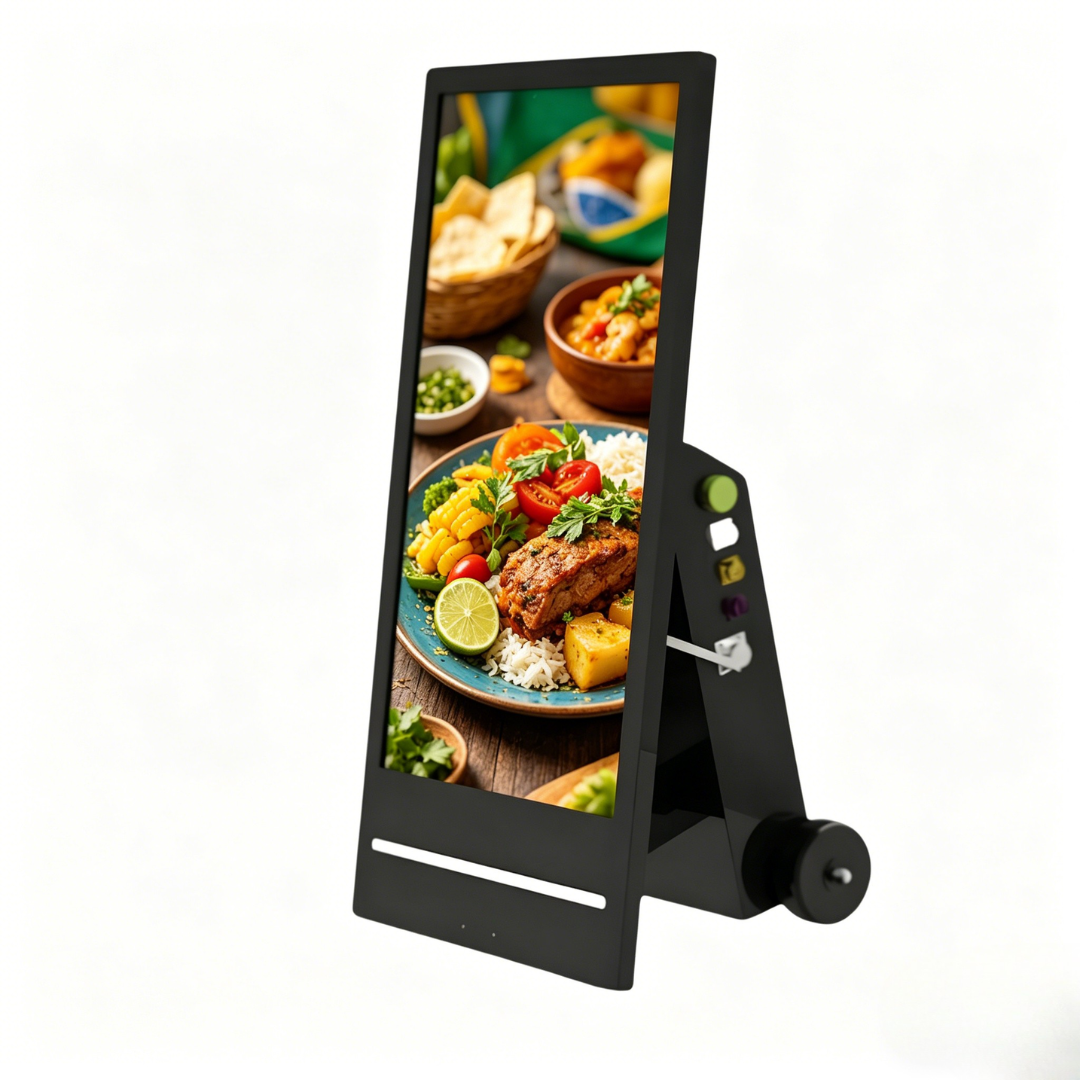Totem Interativo Vertical 43” – Android, Touch, Wi-Fi, Bluetooth e Tela Full HD