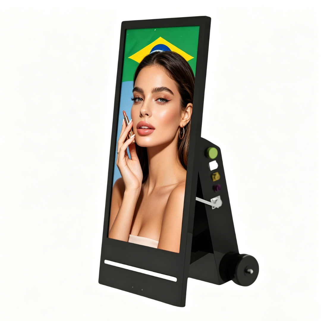 Totem Interativo Vertical 43” – Android, Touch, Wi-Fi, Bluetooth e Tela Full HD