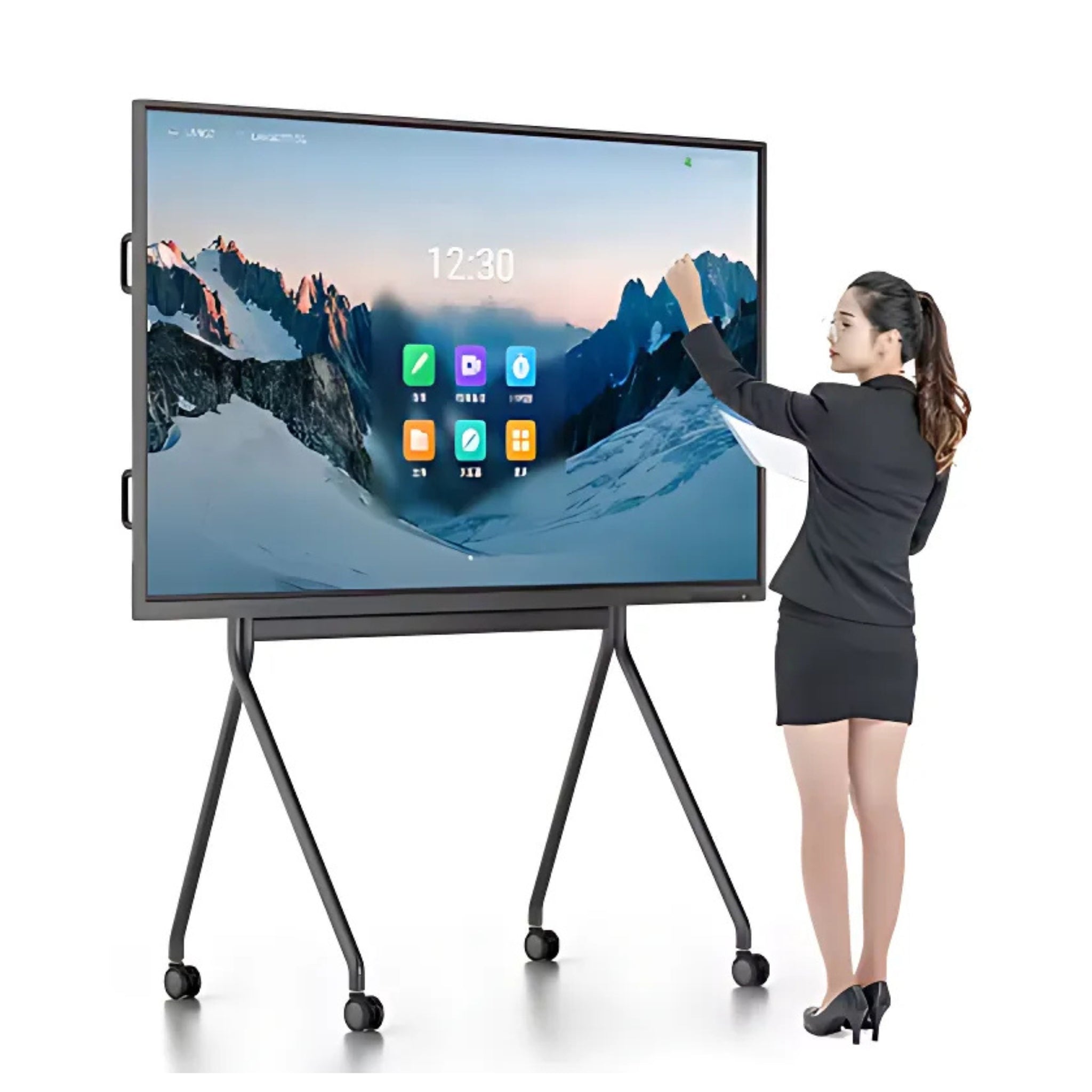 Tela Interativa Digital Android 11 de 55" WI-FI, Bluetooth, 450 NITS, Full HD, Touch até 20 Toques Simultâneos